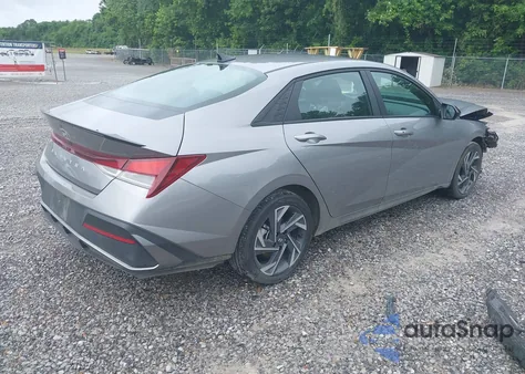 2025 Hyundai Elantra Sel Sport from USA, damaged, VIN KMHLM4DG8SU879979